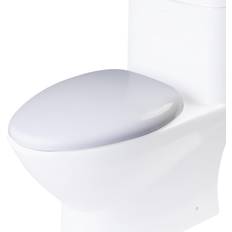 Eago WD332 Round Modern Wall Mount Dual Flush Toilet Bowl