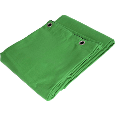 Fotobakgrunner ProXL Molton backdrop Green Screen med öglor 4x3 mtr