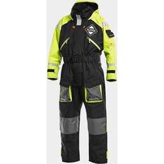 Fladen 1 Piece Black yellow Flotation Suit Black/Yellow