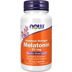 20 mg melatonin NOW Supplements, Maximum Strength Melatonin 20 mg, Healthy