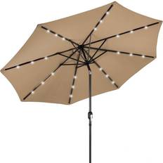 Parasol Bases Best Choice Products 10ft Solar Powered