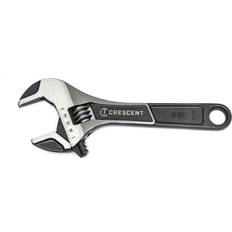 Adjustable Wrenches Crescent Metric SAE Wide Jaw Adjustable Wrench 6 L 1