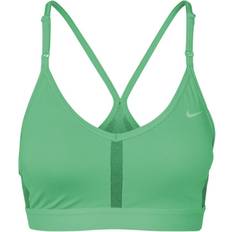 Nike Women's Yoga Indy Light-Support Padded Eyelet Sports Bra in Green -  ShopStyle