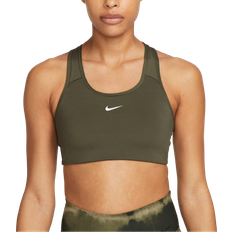 Nike Swoosh Women's Medium-Support 1-Piece Pad Sports Bra (as1, Alpha, m,  Regular, Regular, White/White) at  Women's Clothing store