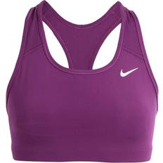 Nike Cotton Bras Nike Training Swoosh Dri-FIT long line mid support sports bra in
