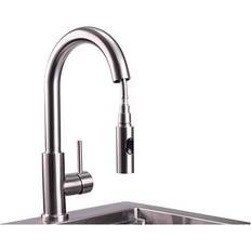 Faucets Lynx Grills LPFK Gooseneck Pulldown Chrome