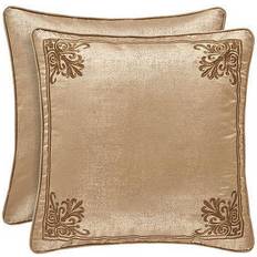 Gold Cushions J. Queen New York Sardinia European Pillow In Gold Gold