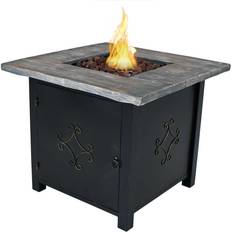 Fire Pits & Fire Baskets Sunnydaze Decor 30 in. Square Propane Fire Pit