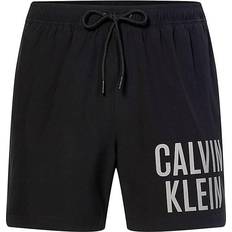 Calvin Klein Grau Badehosen Calvin Klein Medium Drawstring Swim Shorts