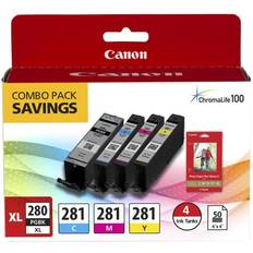 Ink & Toners Canon PGI-280XL/CLI-281 (4 Pack)