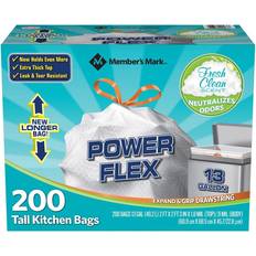 Member's Mark 39 Gallon Power Flex Drawstring 90 Count