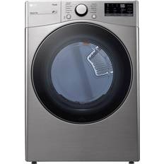LG Front Tumble Dryers LG DLG3601V with 7.4 cu. ft. Capacity Closet Sensor White