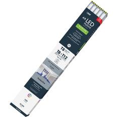 Fluorescent Lamps Feit Electric 90743 T4815/840/AB/LED/10 4 Foot LED Straight T8 Tube Light Bulb for Replacing Fluorescents