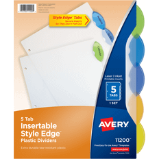 Avery Binders & Folders Avery Insertable Style Edge Tab