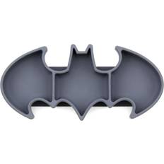 Best Plates & Bowls Batman Bumkins DC Comics Grip Dish Gray