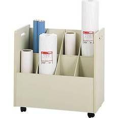 Suspension File Trolleys on sale SAFCO Roll Filing and Blueprint Storage, Putty