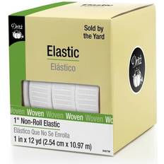 Elastic Bands Dritz 1" Non-Roll Elastic White