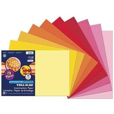 Tru-Ray Construction Paper, 76 lbs. 12 x 18, Assorted, 25 Sheets/Pack