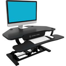 Gaming Desks Power Pro Corner - 36" Electric Height Adjustable Standing Desk Riser, Black VT77136330101