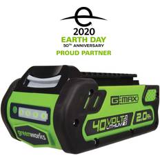 Batteries & Chargers Greenworks 40V 2 Ah G-MAX Lithium-Ion Battery