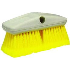 Rubbermaid Commercial FG648200COBLT Long Handle 6 in. Scrub Brush -  Yellow/Blue