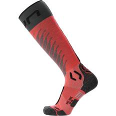 Damen - Türkis Unterwäsche UYN Lady Ski One Merino Socks Anthracite/Pink 39-40