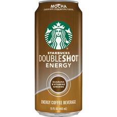 Cold Brew & Bottled Coffee Starbucks 15 Oz. Mocha Doubleshot Energy Drink