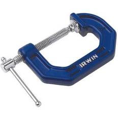 One Hand Clamps Irwin Quick-Grip 1 X 1-1/8 D Adjustable C-Clamp 900 lb