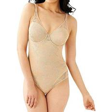 Farmers  Nancy Ganz Body Define Backless Bodysuit, Taupe - PriceGrabber