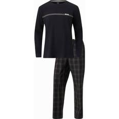 Hugo Boss Men Pajamas Hugo Boss Pyjamas Urban Long Set - Black