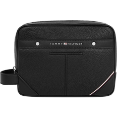 Tommy Hilfiger Toiletry Bags Tommy Hilfiger Central Wash Bag Black Black