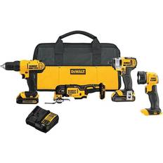 Dewalt Drills & Screwdrivers Dewalt 20V MAX 4pc Cordless Combo Kit