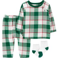 Carter's Baby Plaid Outfit Set 3-piece - Green
