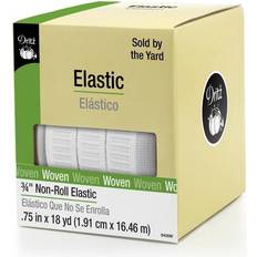 Elastic Bands Dritz 18 yd 3/4" Non-Roll Elastic- White