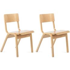 Beige Stühle Kidsdepot Chair Set Dim Plywood 2