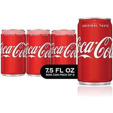 Coca-Cola Beverages Coca-Cola Soda Soft Drink, Cans, 6