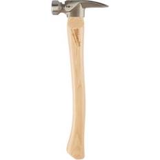 Milwaukee Milled Face Hickory Wood Framing Hammer