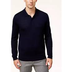 Club Room Men's Merino Wool Blend Polo Sweater