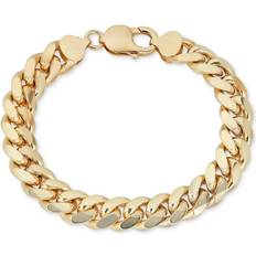 Macy's Gold Jewelry Macy's Cuban Link Bracelet - Gold