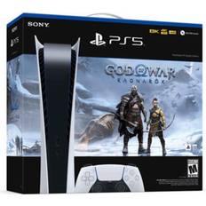 Playstation 5 console and controller Sony PlayStation 5 (PS5) - Digital Edition - God of War: Ragnarok Bundle