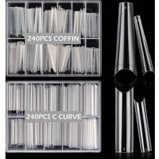 Extra Long Clear Nail Tip 480-pack