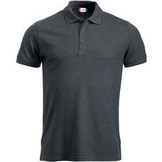 Clique Men's Manhattan Polo - Anthracite Melange