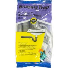 Waste Pipes SnappyTrap Universal Drain Kit for Bathroom Sinks, Gray