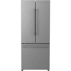 Galanz GLR12TRDEFR Refrigerator, Dual Door Fridge, Adjustable