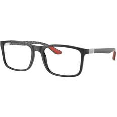 Ray-Ban Adult - Metal Glasses Ray-Ban Rb8908 Black Clear Lenses Polarized 53-18 Black 53-18