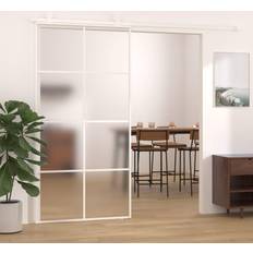 vidaXL Sliding Door Frosted ESG Schiebetür (x)