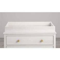 Little Seeds Grooming & Bathing Little Seeds White Monarch Hill Poppy Changing Table Topper