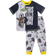 Children's Clothing SGI Lego Star Wars Baby Yoda Boys 2-Piece Pajama Set Sizes 4-12