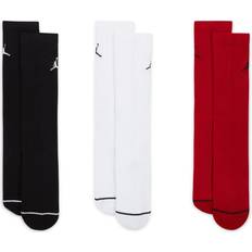 Herren - Rot Socken Nike Jordan Everyday Crew Socks 3-pack