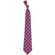 Red - Women Ties Eagles Wings Minnesota Twins Check Tie